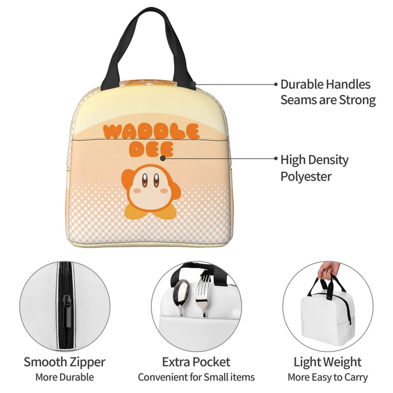 HTSW Cute Wadordi Lunch Box, Stylish, Insulated, Lunch Bag, Lunch