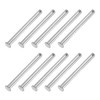 PATIKIL 8 x 90mm Single Hole Clevis Pins, 10 Pieces