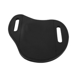 Be In Your Mind 1x Schwarze Messertasche aus Leder kompatibel mit EDC Kompakter Zusammenklappbarer Messerhalter mit Scheide für Gürtel Tasche Und Taktischen Einsatz