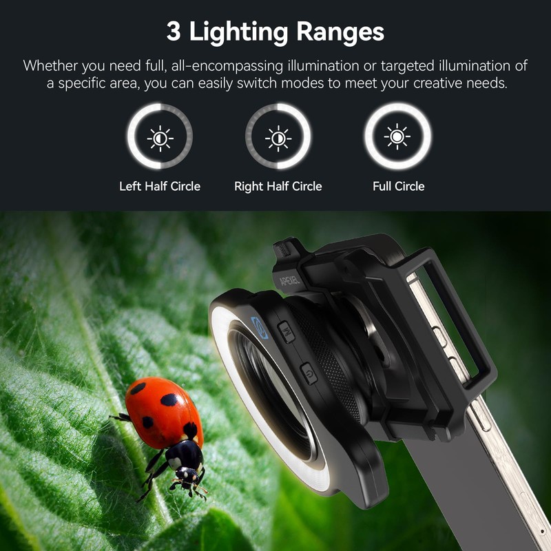 APEXEL 10-20X Macro Lens for iPhone & Android Phones |