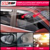 Zekzoop Visor Rain Guards Compatible with 2024 2025 2026 Toyota