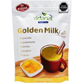 Vidanat Golden Milk 300 g – Mezcla Natural para Bebida Saludable, SuperFood
