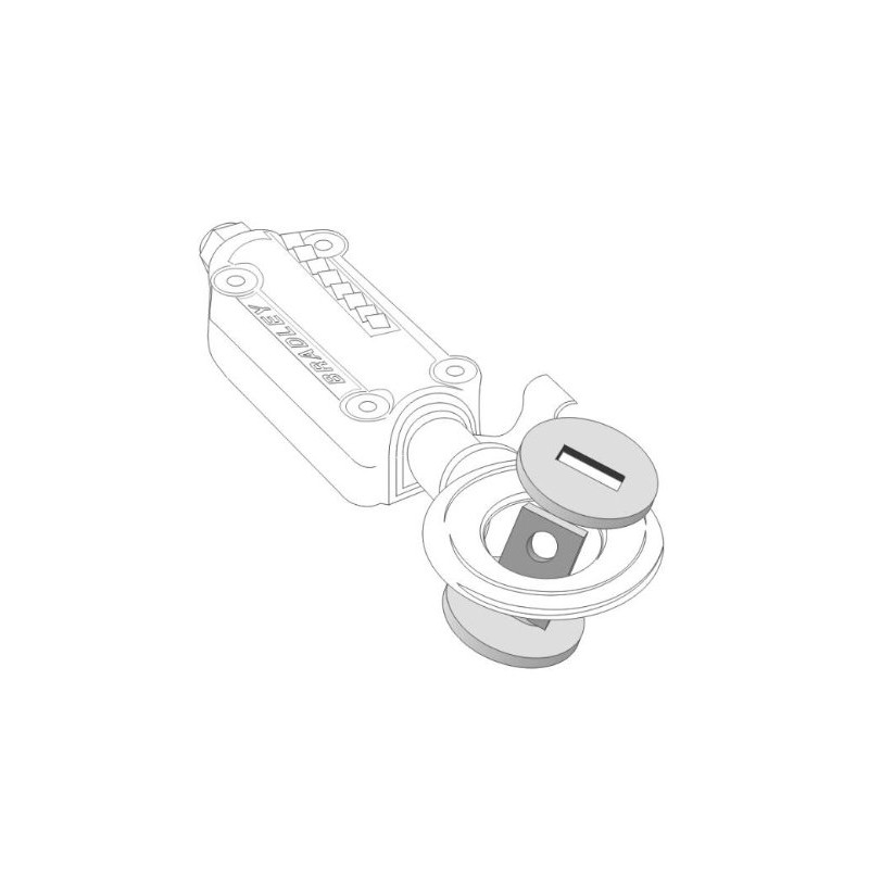 Towing Eye Lock fits 40mm and 50mm Towing Eyes