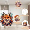 SENQAO Fox Diamond Art Hanging Kit for Adult, Special Shaped