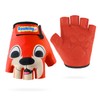 Kids Half Long Finger Climbing Gloves for Age 1-10 Boys