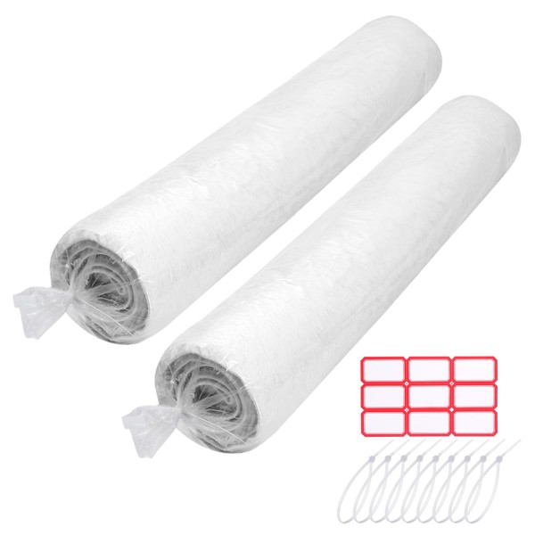 HFKPJRT 2 Pcs Rug Storage Bag, Jumbo Plastic Rug Bags