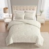 Laura Ashley - Twin Comforter Set, Reversible & Naturally Soft
