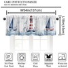 Nautical Lighthouse Valance Curtains,Rod Pocket Valances for Windows,Small Window Treatment