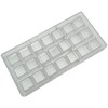 Goldbaking Square Chocolate Making Mould Polycarbonate Chocolate DIY Mold 21