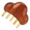 Rosewood Meridian Comb Wide Comb Teeth Reduce Stress Wooden Scalp