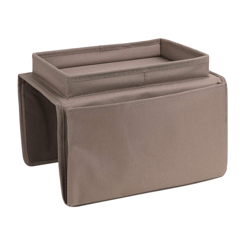 Sofa Armrest Organizer with Cup Holder Tray Chair Arm TV
