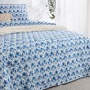 DAUAOTO 100% Cotton Quilt Set Queen Size, Farmhouse Bed Coverlet