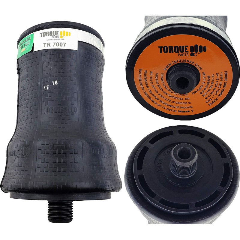 2 pack of TORQUE Cab Air Sleeper Bag Spring for