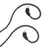 Earbuds Upgrade Cable 0.78mm 2 Pin 3.5mm Elbow Plug Pluggable