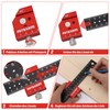 Marking gauge, scribing tool, carpenter's square, stop ruler for marking