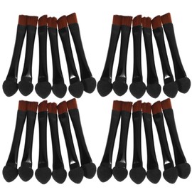 Healeved Precision Eyebrow Angled Brow Brush Double-ended Makeup Tool for Travel Soft Bristles Natural Brows