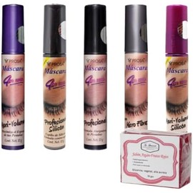 Prosa 4 en 1  Rimel Mascara Para Pestañas Varios Modelos  5 Pack  Jabón 50Gr La Artesanal (Varios Modelos)