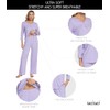 WiWi Womens Pajamas Set Sleepwear Loungewear Long Sleeve Pajama Sets