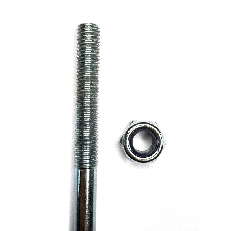 J Hook Bolt M8 140mm Length, Nuts and Dowty Spat