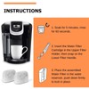 Premium 6-Pack Keurig Compatible Water Filters Replacement by Fanativita, Fit