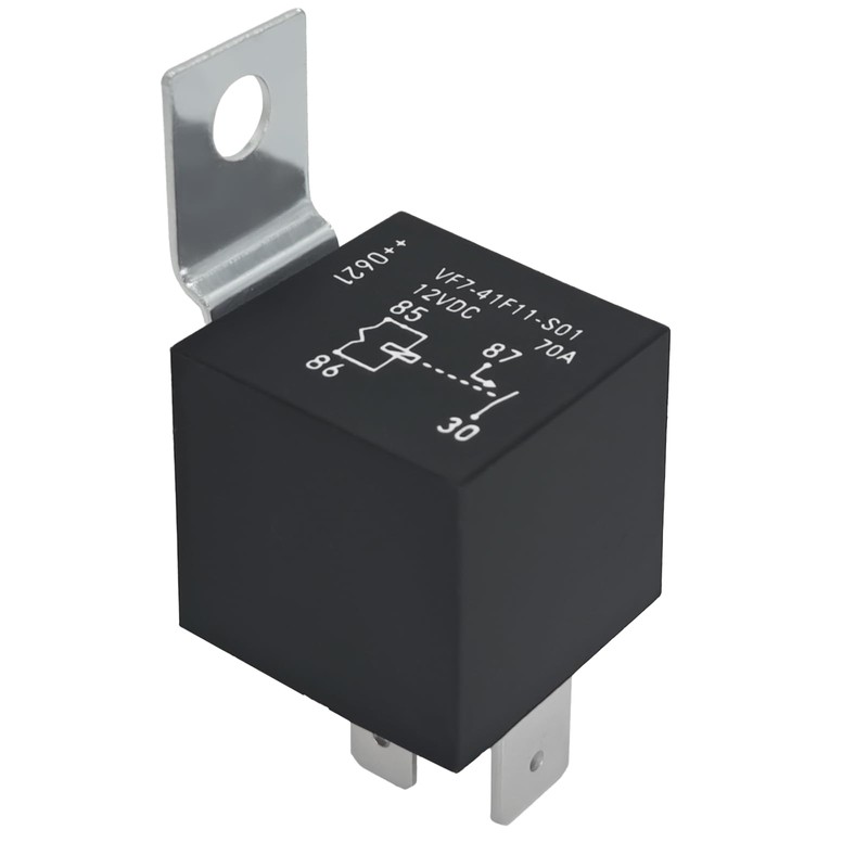 VF7-41F11-S01 Automotive Relay - 12V 70A SPST-NO Mini-ISO Relay with