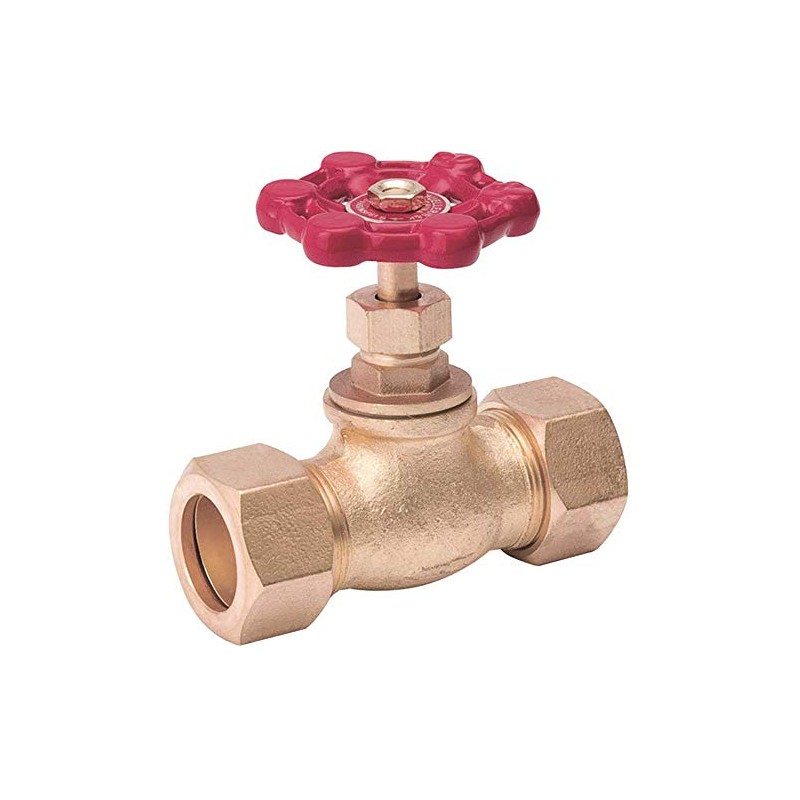 Mueller Industries 105-513NL Stop Valve Compression Copper