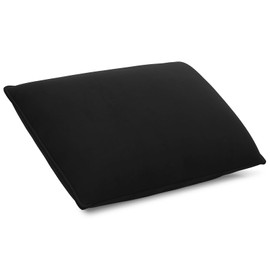 Belffin Back Cushion for Velvet Modular Sectoinal Sofa, Soft Throw Pillow with Washable Cover, Black