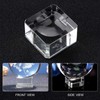 LIOOBO Clear Crystal Display Stand Concave Crystal Ball Stand