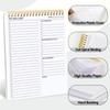 LIMBJEY To Do List Notepad - Daily Planner Notepad Double