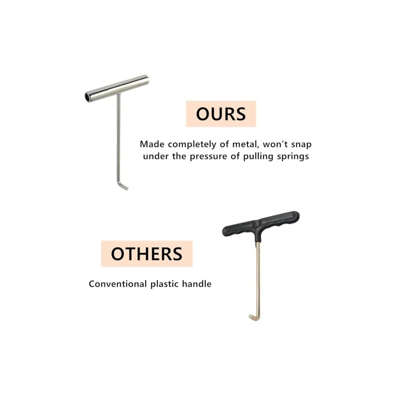Trampoline Spring Puller Tool, Stainless Steel Trampoline Springs Hook Tool