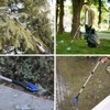 43" Grabber Reacher Tool Foldable Extension Grabber for Seniors Blue