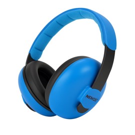 ESTRO Ear Protection Children's Headphones Noise Protection Baby Ear Protection Noise Protection Headphones Children Noise Cancelling Headphones Baby Earmuffs EM1, blue