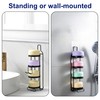 4 Tier Soap Dish for Shower, Wall Mounted Bar Soap