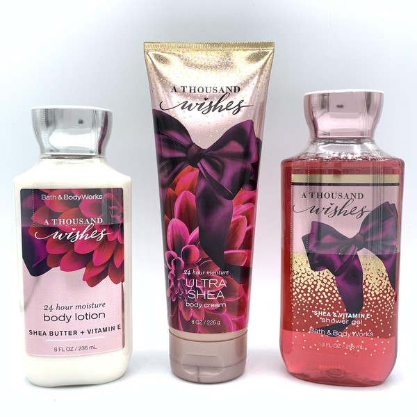 Bath And Body Works A Thousand Wishes Gift Set