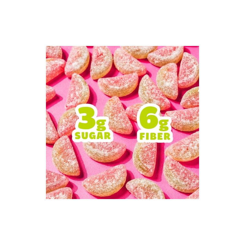 SmartSweets Sourmelon Bites – Gomitas Ácidas de Sandía Bajas en
