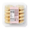 Frosted Sugar Cookies - White - 13.5oz/10ct - FrostyDelights Sugar