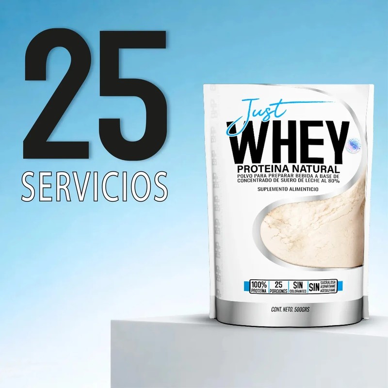 Proteína Whey Protein BHP Nutrition 500 g, Sin Sabor