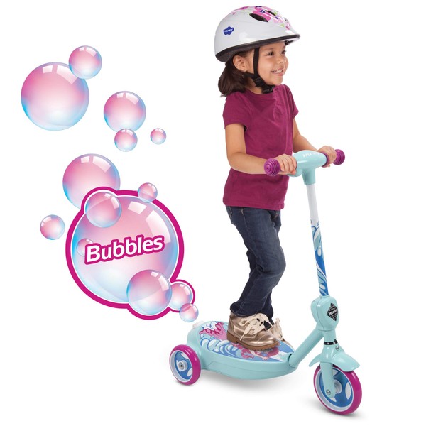 Huffy 6V 2 in 1 Bubble Scooter (Mermaid) Girls Toy