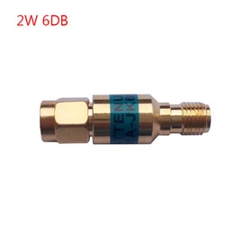 BECEN 6DB 2 Watt SMA Attenuator - 2 W Fixed Attenuator SMA Male to Female 6Ghz 50 Ohm