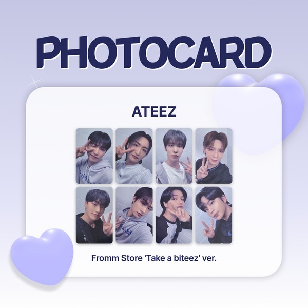 ATEEZ [PHOTOCARD] ATEEZ - Fromm Store Official Merch (Take a