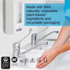 Diversey Soft Care Sensitive Foam Handwash For Intellicare Dispensers, Fragrance-Free, 1.3 L Refill, 6/carton