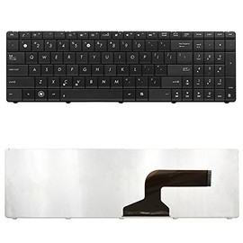 GODSHARK Replacement Keyboard for ASUS n53 k54l x55 x55u x55a x54c x54h x54hy x54xb x55vd x55c r500 f55 f75 Series Laptop Black US Layout (Suspended Keyboard)
