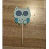 Unbranded Lot of 12 Owl Cupcake Toppers!!