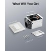 GROWNEER Bathroom Exhaust Fan with Light, 110 CFM 1.0 Sone