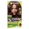 Garnier Nutrisse Ultra Crème, Permanent Hair Dye, 100% Grey Coverage,