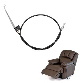 SHENLONG 1 Pcs Black Sofa Metal Recliner Cable,Metal Recliner Chair Cable Replacement Parts,Universal Recliner Cable Pull Handle Replacement Parts for Chair Reclining Sofa Armchair Recliner