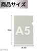 A5 Size Clear Holder 10 Pack Small Document Organizer, Clear