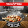 Helen's Asian Kitchen Round Bottom Wok Set, Carbon Steel and