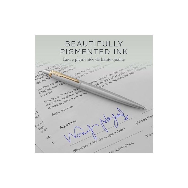 Parker QUINKflow Ballpoint Pen Ink Refill, Fine Tip, Blue
