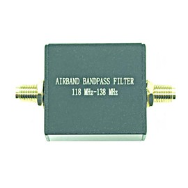 Aswalling 118MHz-138MHz Airband Bandpass Filter BPF for RX Only